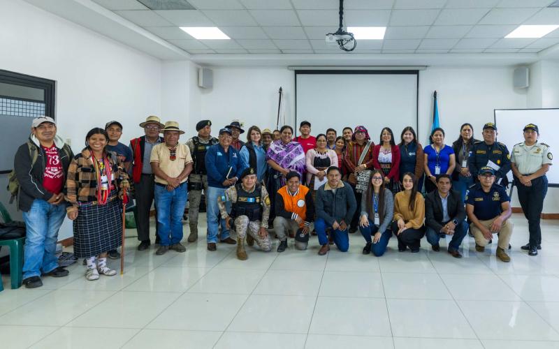  fortalecer la preservación del sitio arqueológico Q’umarka’aj