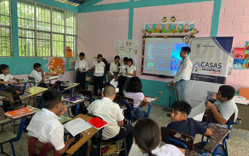 Taller de cine  San Luis Jilotepeque