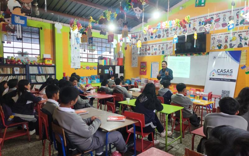 Fortalecen el uso del idioma Mam en San Marcos