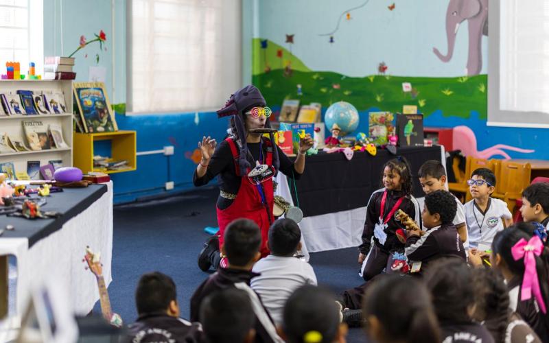 Ajolontropo en le Biblioteca Nacional 