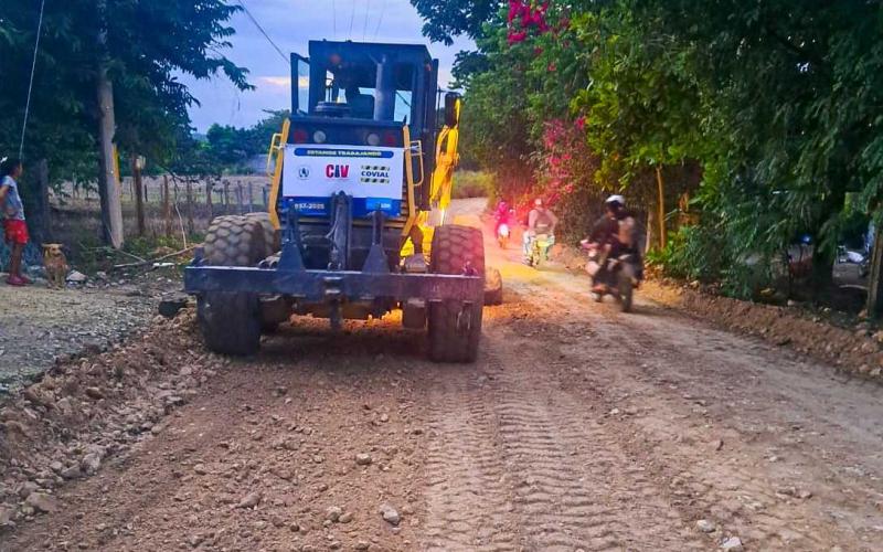 Conectando comunidades y mejorando caminos en el norte del país