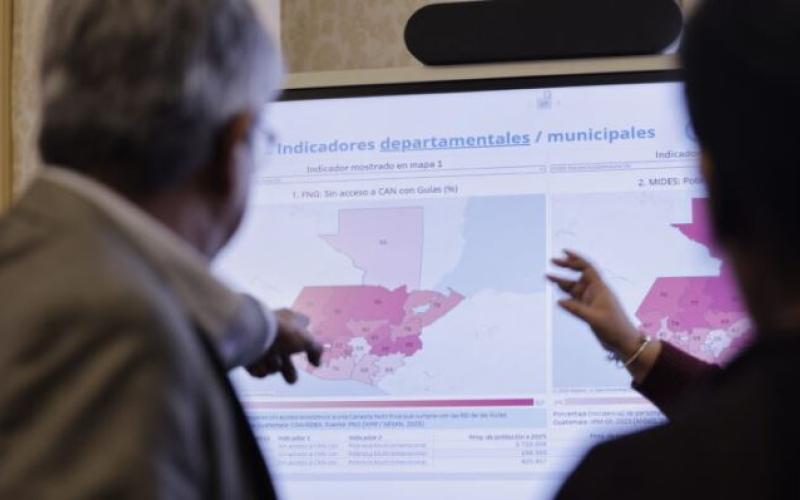 WFP y SESAN presentan nueva evidencia sobre relación entre la pobreza multidimensional y la malnutrición en Guatemala