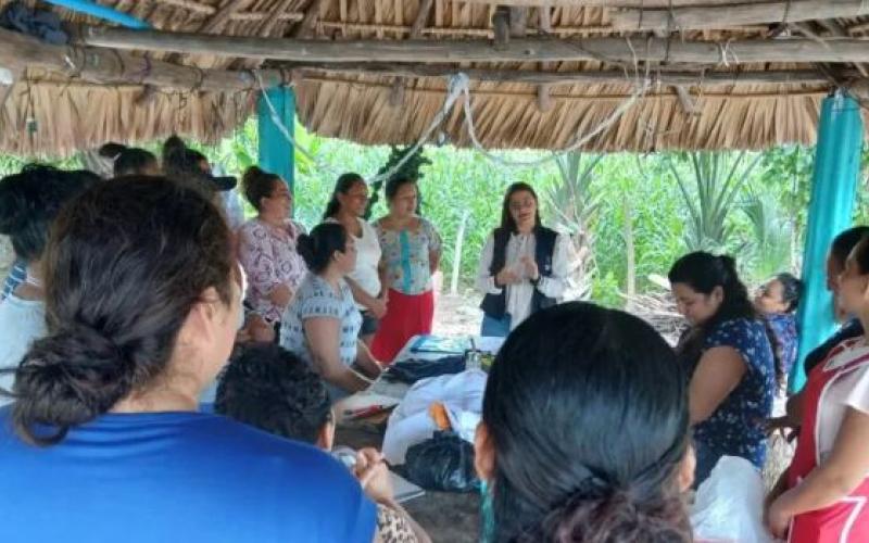 Promueven la alimentación saludable en COCOSAN de Santa Rosa y El Progreso