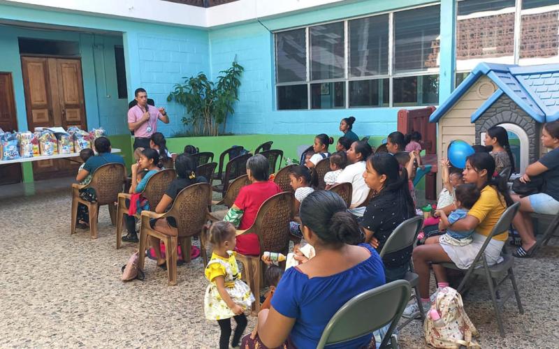 Acompañamiento nutricional para fortalecer el bienestar de la niñez en Champerico