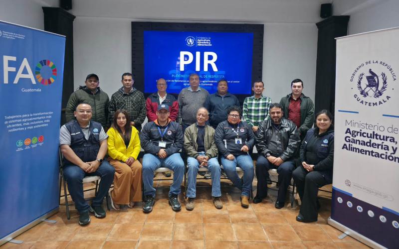 Continúa actualización del PIR con talleres simultáneos en Alta Verapaz y Guatemala