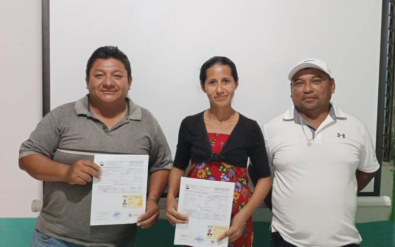 Entregan REGAPI a productores apícolas de San Andrés