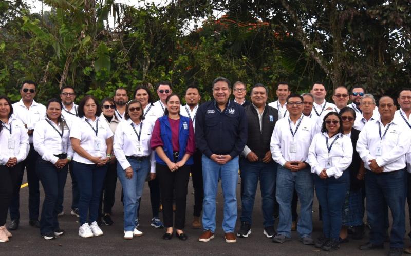 Autoridades de SEGEPLAN y los 26 Delegados Departamentales y Subdepartamentales participaron en la capacitación.