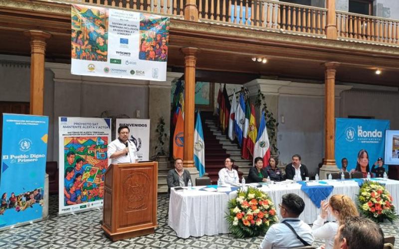 Impulsan sistemas de alerta temprana con tecnología de radar para fortalecer la prevención en la cuenca del río Samalá