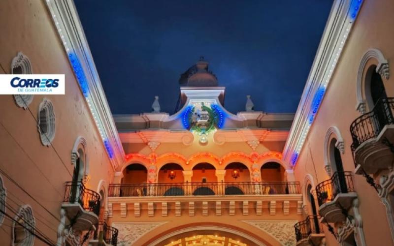 Edificio de Correos se Ilumina de Naranja y se suma a la Campaña ÚNETE Contra la Violencia de Género