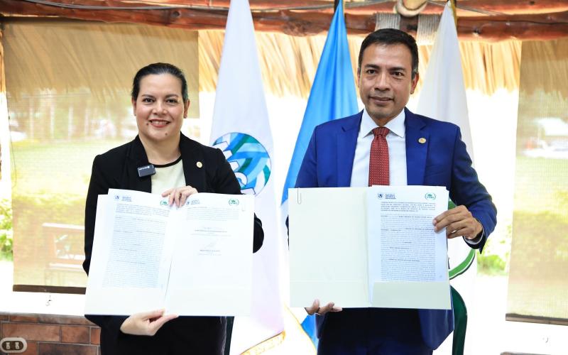 MAGA e INAB suscriben convenio para fortalecer la gestión forestal sostenible