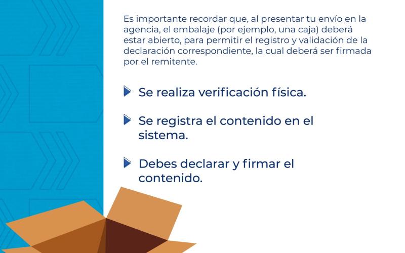 Correos reactiva el envío de pequeños paquetes hacia Estados Unidos