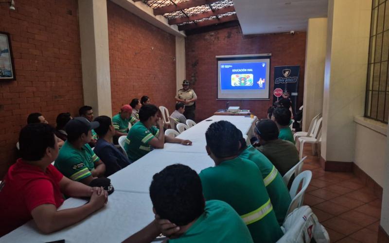 Provial refuerza la seguridad vial en el Ingenio Pantaleón con capacitación a conductores