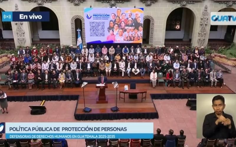 Presentan Política Pública de Protección de Personas Defensoras de Derechos Humanos
