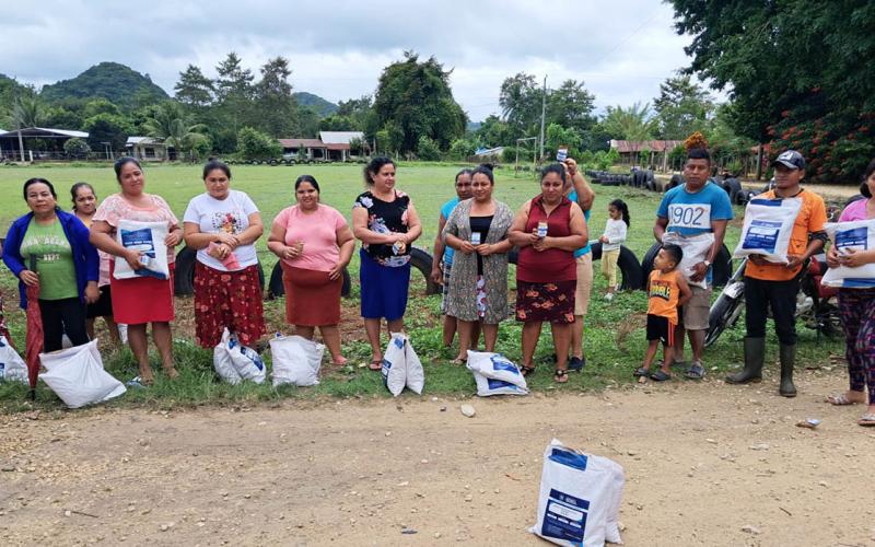 Productores de Petén impulsan la autosuficiencia con semillas de maíz y ayote