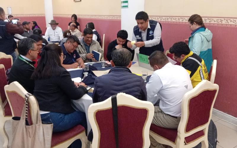 Quetzaltenango alberga el sexto taller de construcción de la Política Nacional del Fuego