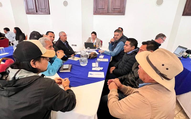 Sacatepéquez inaugura la tercera temporada de las Mesas Técnicas Agroclimáticas
