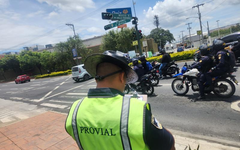 Provial estudia el comportamiento vial de motociclistas en la ciudad 