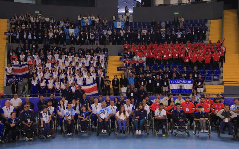 MCD inaugura el Festival Paradeportivo Centroamericano 2025