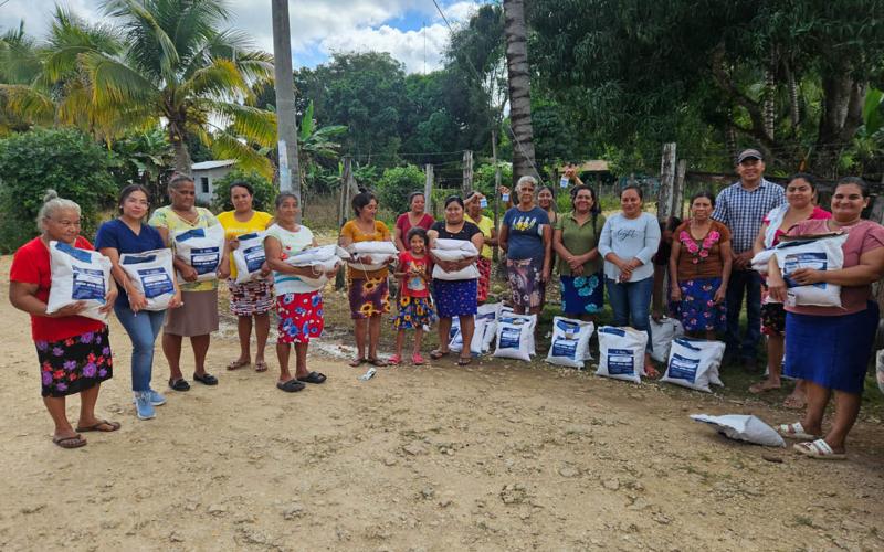 Entregan semilla de maíz en San Francisco