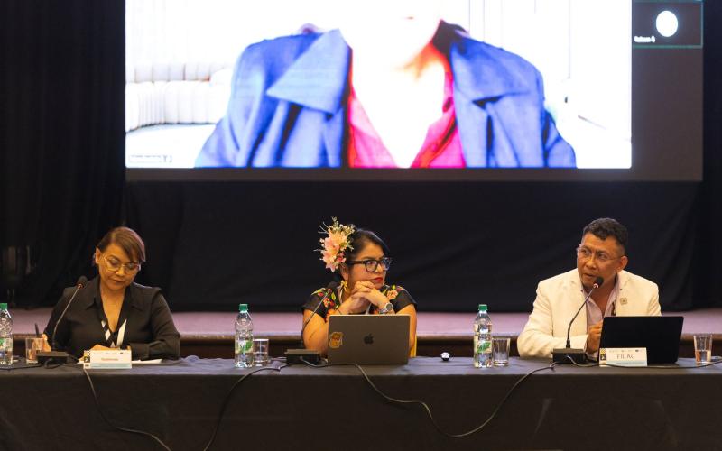 Iliana Peña, subsecretaria de SEGEPLAN, representó a Guatemala en el evento internacional.