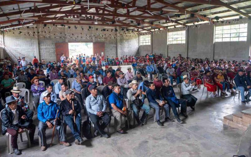 UCEE acompaña a comunidades de Uspantán para que impulsen proyectos que transformen su calidad de vida