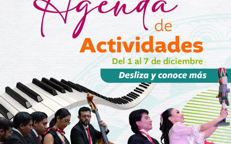 Agenda cultural 1-7 diciembre 2025