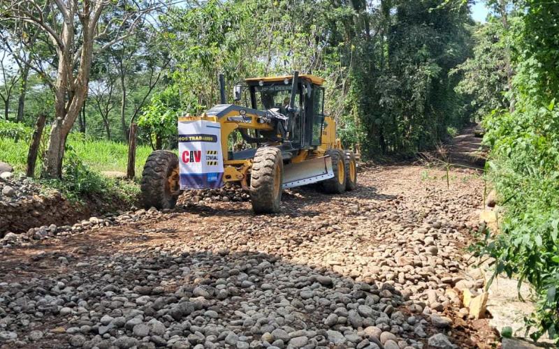 CIV acelera el paso en San Marcos con tres frentes de trabajo que reactivan la movilidad en el departamento