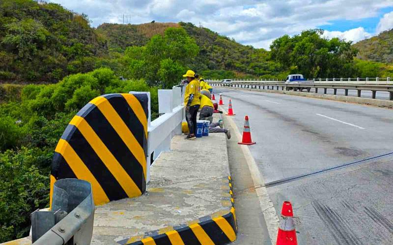 El puente La Amistad se renueva: trabajos de mantenimiento mejoran seguridad y prolongan su vida útil