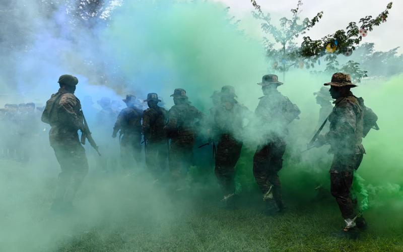 Ejército de Guatemala clausura el ciclo de entrenamiento militar 2025