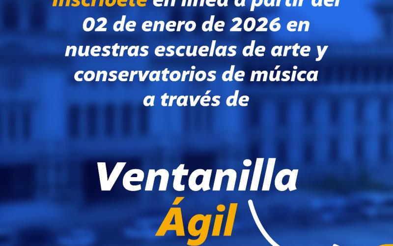  Inscríbete en Escuelas y Conservatorios