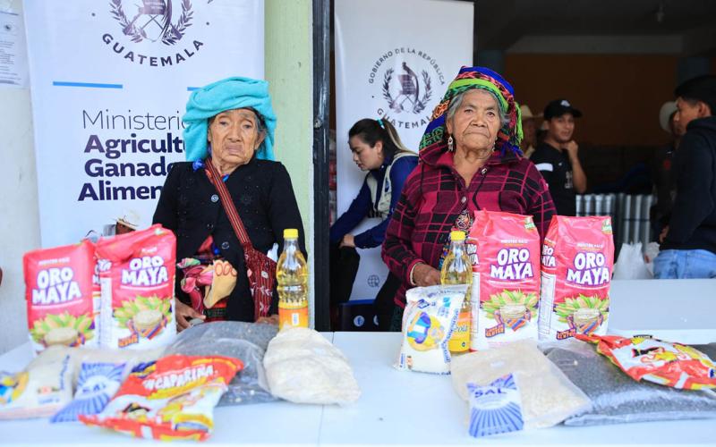 Asistencia alimentaria llegará a más de 92 mil familias en enero