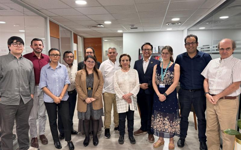 Delegación guatemalteca que viajó a Chile, integrada por SEGEPLAN y SESAN.