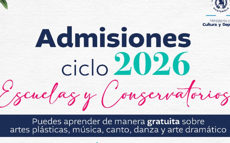 Audiciones 2026: Escuela y Conservatorios