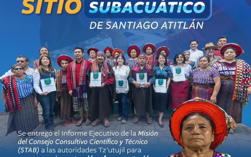 Protección Sitio Subacuático de Santiago Atitlán