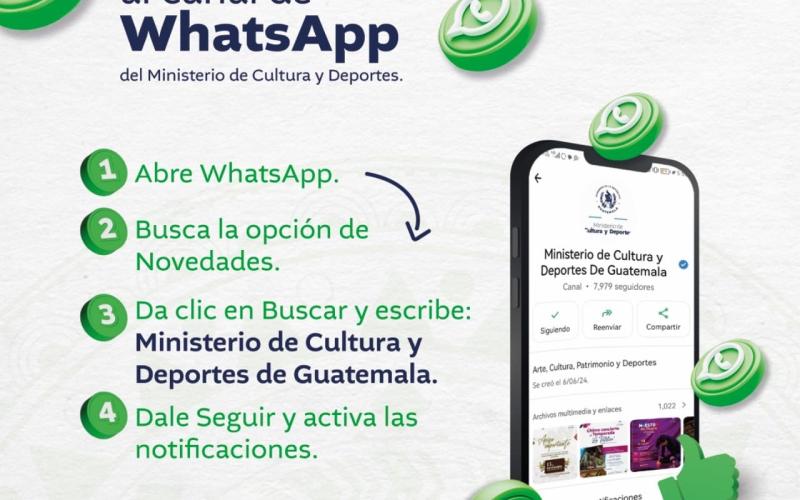 Súmate al canal de WhatsApp