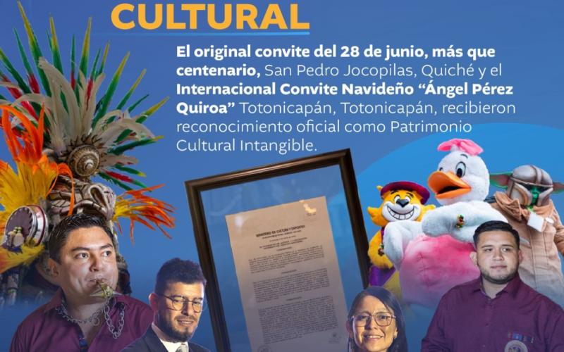 Declaraciones de Patrimonio Cultural Intangible. 