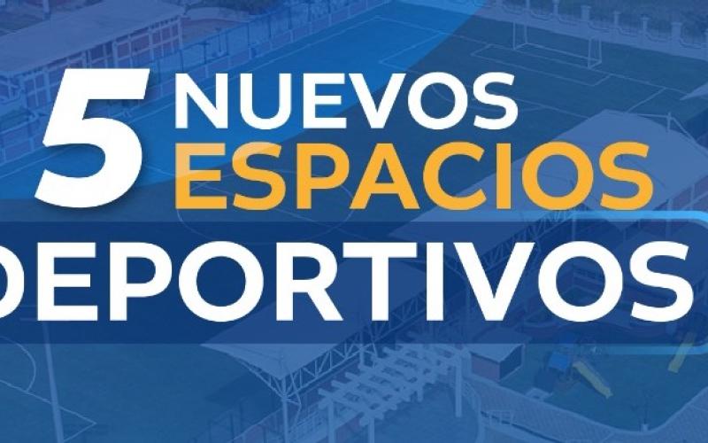 Cinco nuevos espacios deportivos para los guatemaltecos