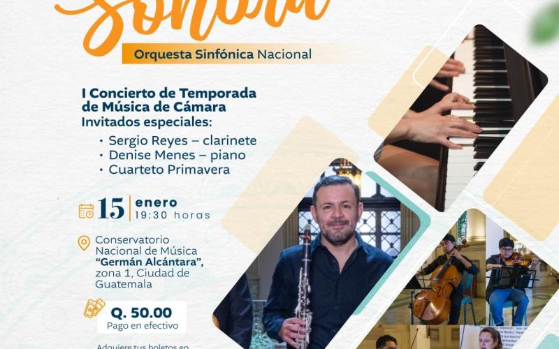«Metamorfosis sonora», Orquesta Sinfónica Nacional