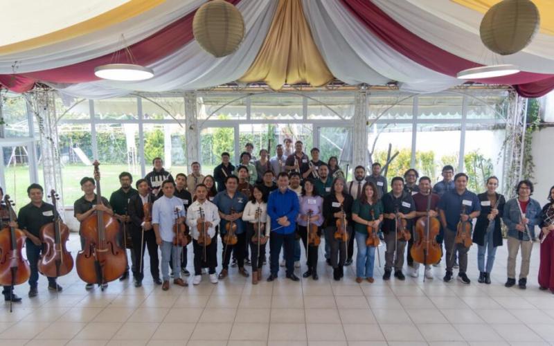 La Orquesta Sinfónica Regional de Occidente se prepara para su primera presentación
