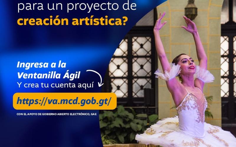 ¿Necesitas apoyo para un proyecto de creación artística?