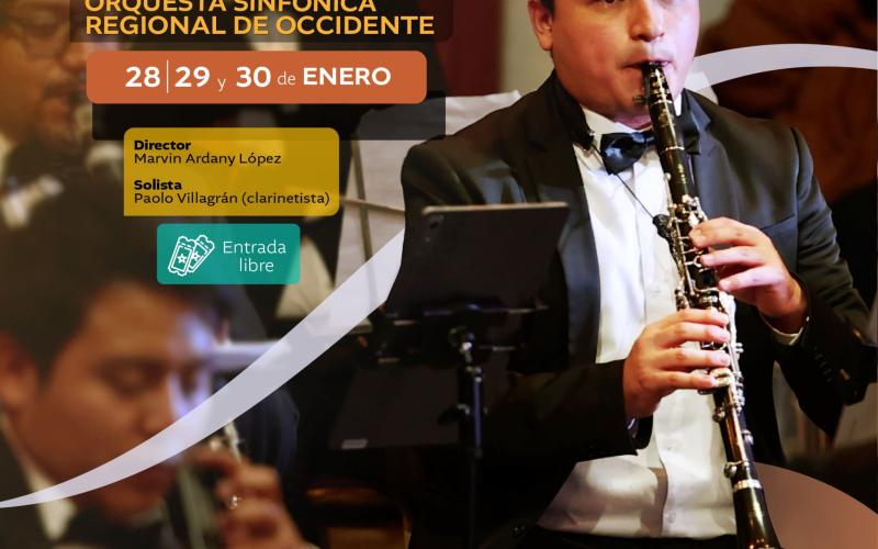 Gala de apertura de la Orquesta Sinfónica Regional de Occidente