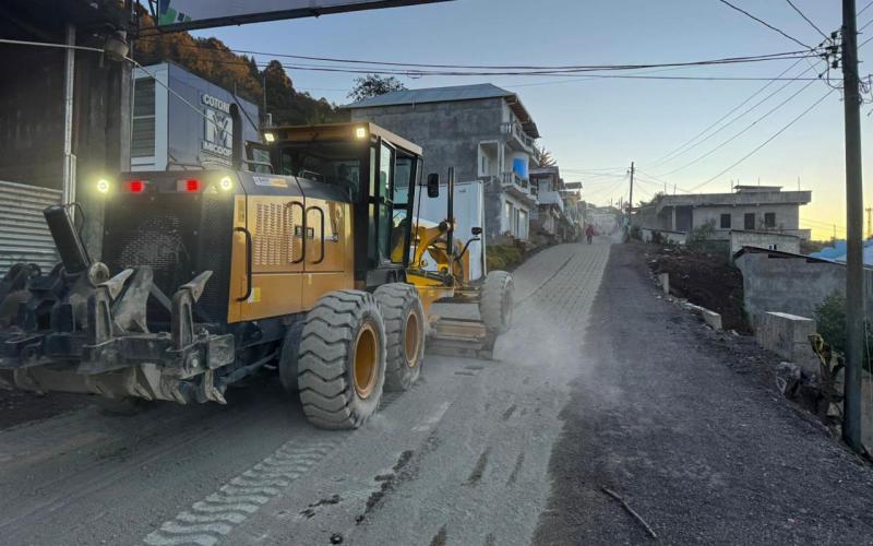 Mejoran carretera Chitomax–Pacaní–Cubulco para fortalecer la seguridad vial y la conectividad en Baja Verapaz