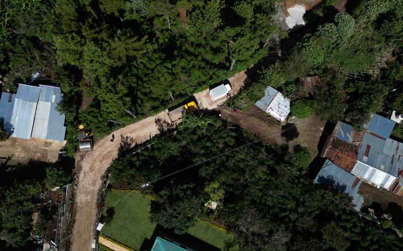 Mejoramos los caminos rurales de Jalapa en beneficio de más de 2,500 familias