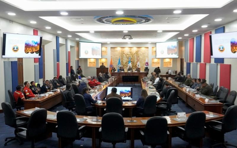 III Ejercicio Nacional de Supresión de Incendios Forestales fortalece la coordinación interinstitucional.