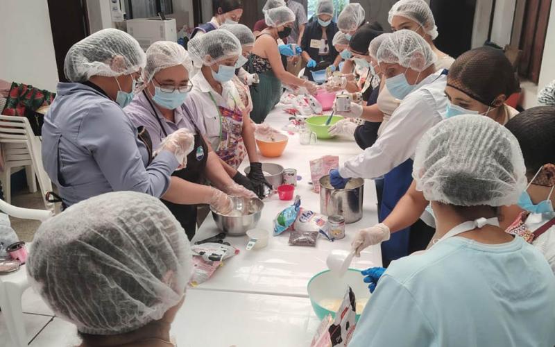Capacitan a educadoras rurales de Santa Rosa en inocuidad alimentaria