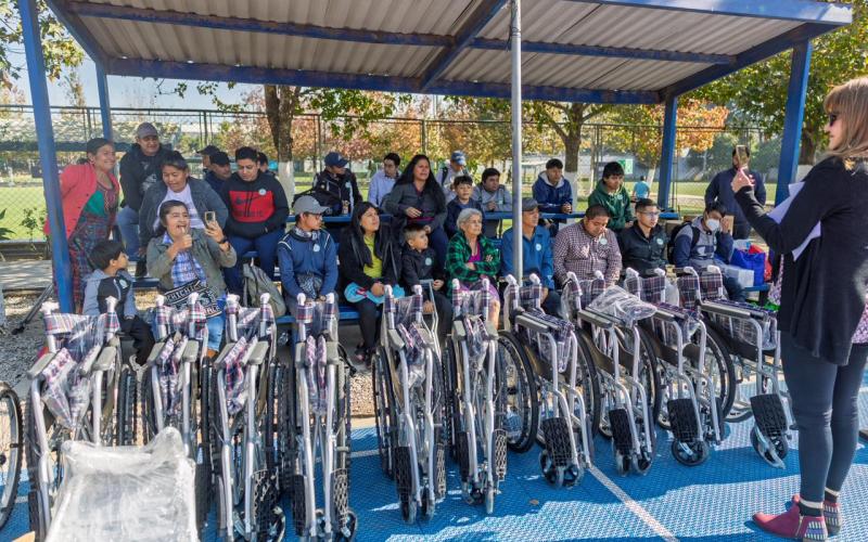 Realizan jornada solidaria para pacientes con hemofilia en Campos del Roosevelt