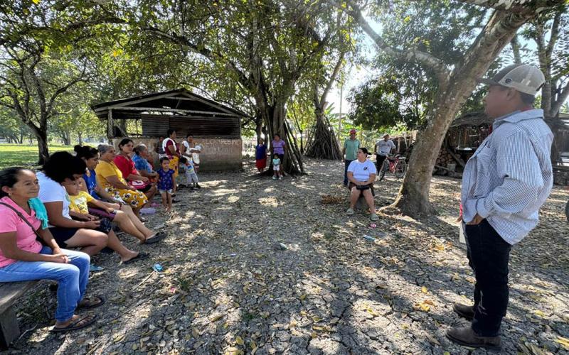 Fortalecen producción de huertos familiares en Melchor de Mencos