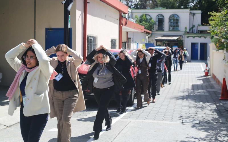 La DGT cumple con éxito en el Simulacro Nacional 2026
