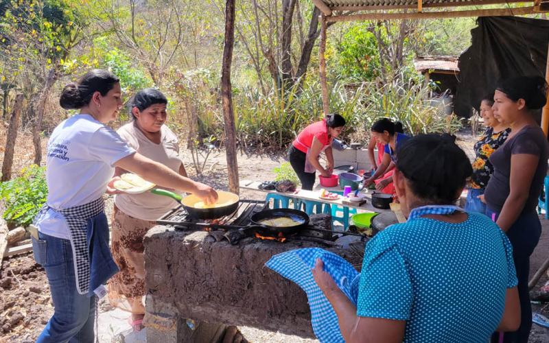 Impulsan el consumo de hortalizas y tubérculos en comunidades de Chiquimula