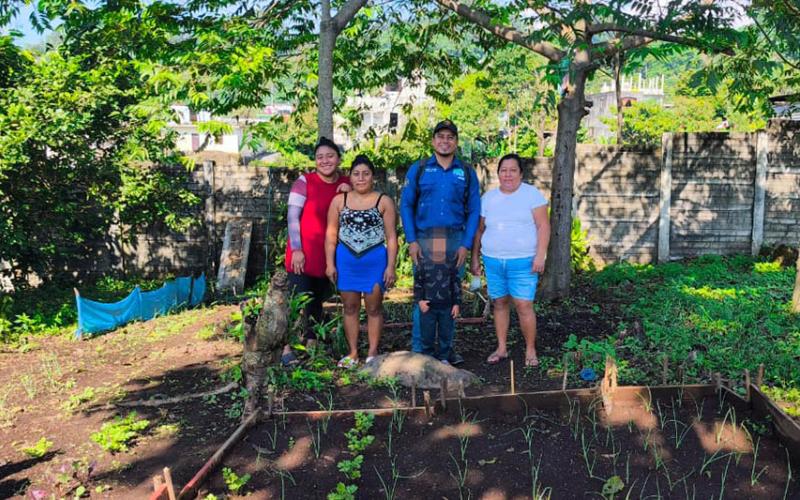 Impulsan producción de hortalizas nutritivas en huertos familiares